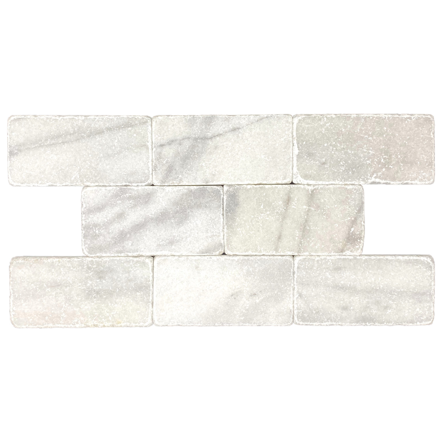 Massa Bianco 3x6 Tumbled - Patara Stone